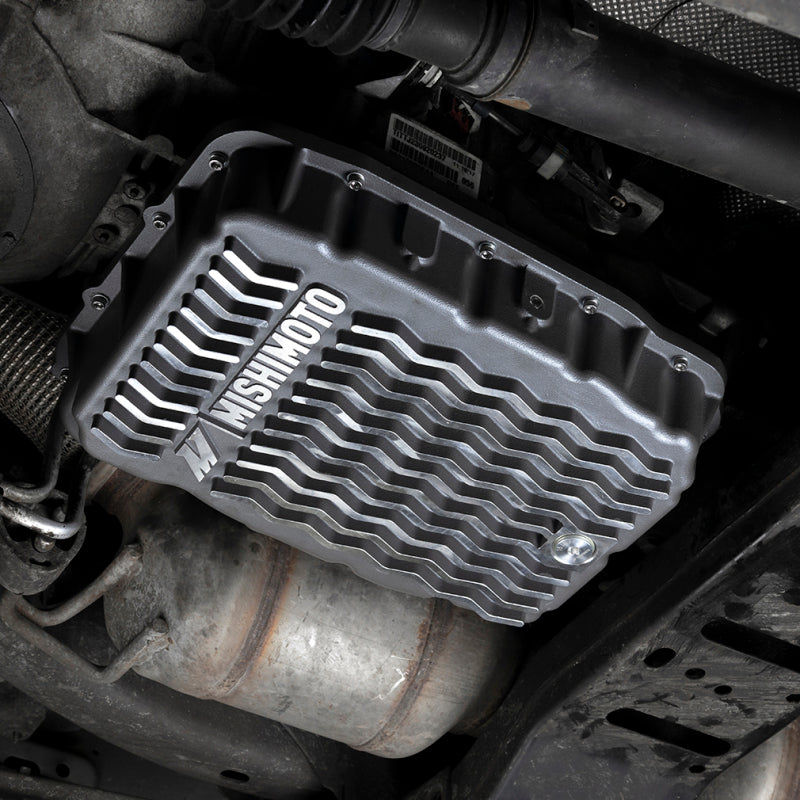 Mishimoto 2007.5 + Ram 6.7L Cummins 68RFE Transmission Pan - Cast - GR - MMTP-RAM-07