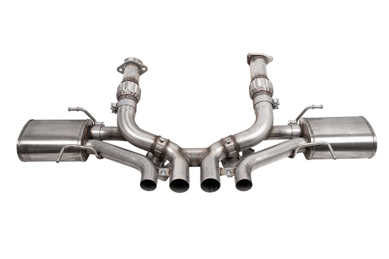Corsa 23-25 Chevrolet Corvette C8 Z06 3in Valved Cat-Back Exhaust Muffler System (ReUses Stock Tips) - 21111