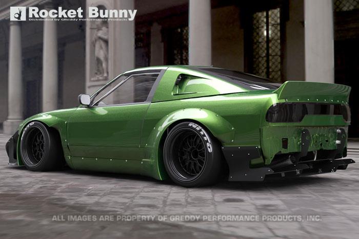 GReddy 89-93 Nissan 240SX Rocket Bunny RPS13 V2 6666 GT Wing - 17020388