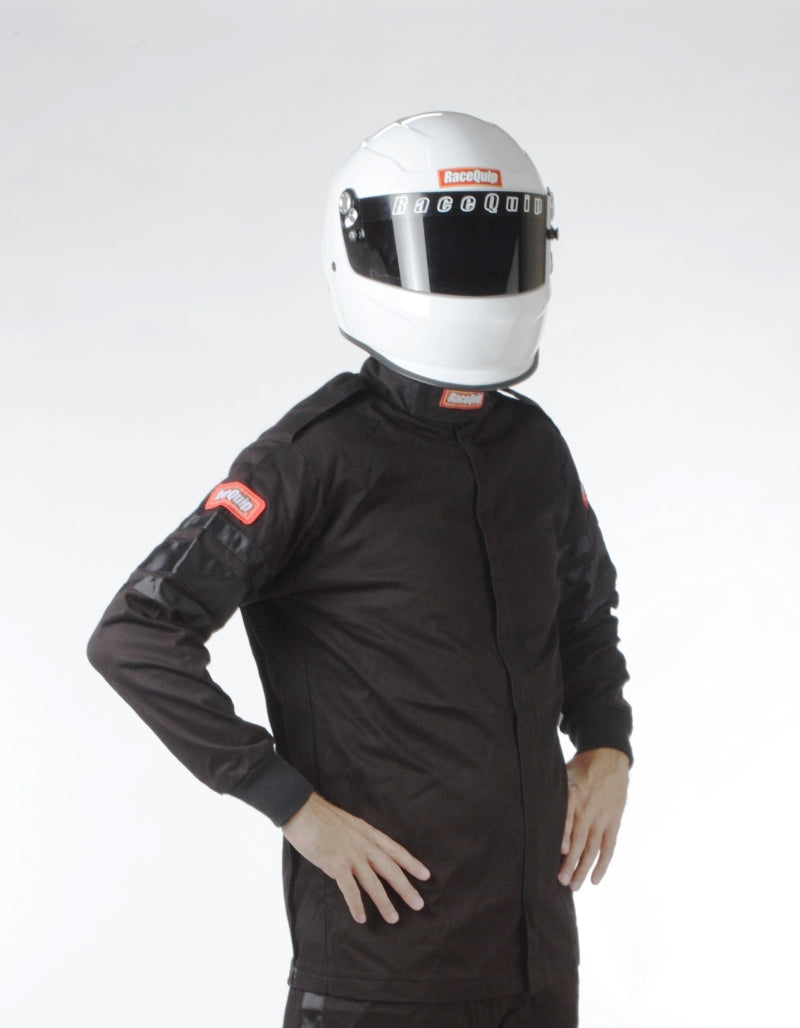 RaceQuip Black SFI-1 1-L Jacket - 5XL - 111000
