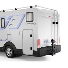 Load image into Gallery viewer, Thule Range - Hanging Hitch Bike Rack for RV/Travel Trailer (Up to 4 Bikes) - Black - 905700