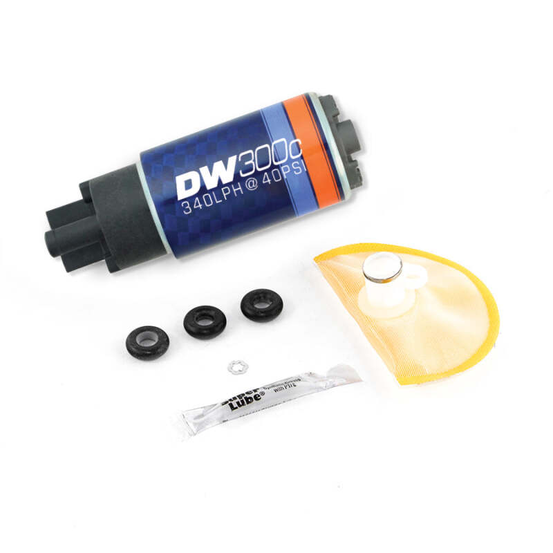 DeatschWerks 340 LPH In-Tank Fuel Pump w/ 10+ Legacy GT/03-08 G35/350Z Set Up Kit - 9-301s-1005