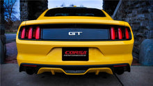 Load image into Gallery viewer, Corsa 2015-2017 Ford Mustang GT Fastback 5.0 3in Xtreme Cat Back Exhaust w/ Dual Black 4.5in Tips - 14328BLK