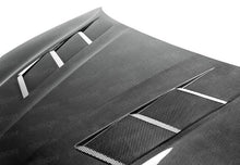 Load image into Gallery viewer, Seibon 12-13 Hyundai Genesis TS Carbon Fiber Hood - HD1213HYGEN2D-TS