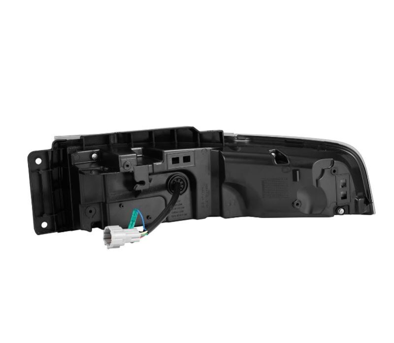 AlphaRex 23-25 Nissan Z Nova-Series Twin-Loop Style Prismatic LED Tail Lights - Black - 691010