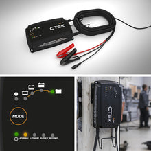 Load image into Gallery viewer, CTEK PRO25SE Battery Charger - 50-60 Hz - 12V - 19.6ft Extended Charging Cable - 40-327