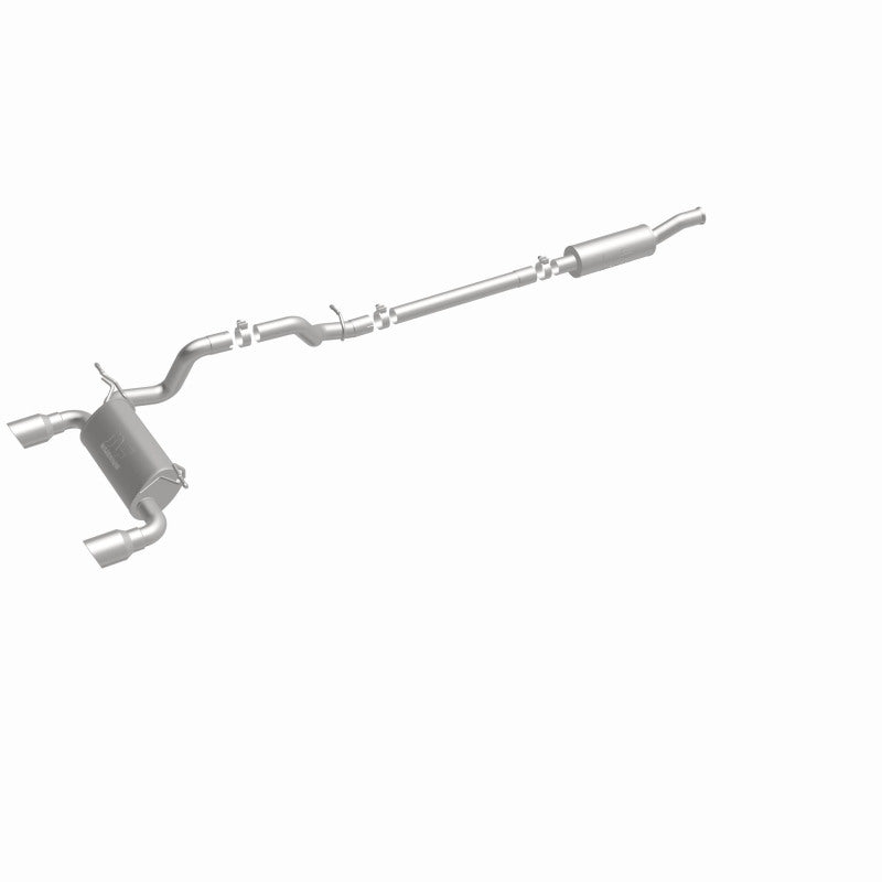 MagnaFlow 2018+ Jeep Wrangler 3.6L 409 SS Dual Split Rear Exit Polished Tips Cat-Back Exhaust - 19416