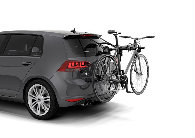 Thule Gateway Pro 2 Hanging-Style Trunk Bike Rack w/Anti-Sway Cages (Up to 2 Bikes) - Black - 900600