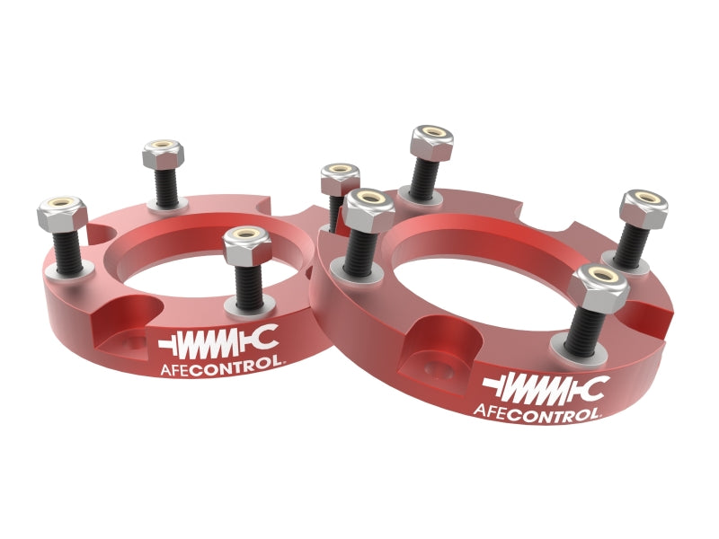 aFe 24-25 Toyota Tacoma CONTROL 1.5in Leveling Kit - Red - 416-72T010-R