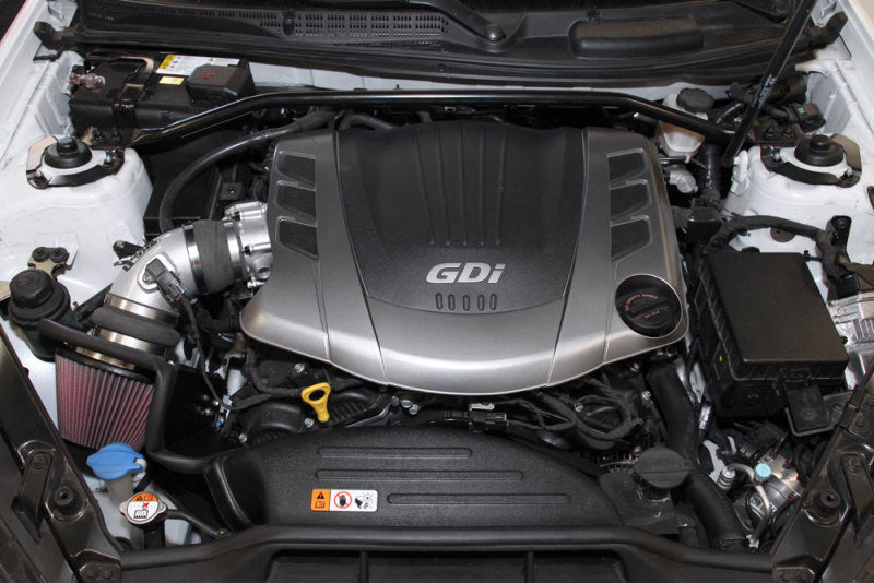K&N 2013 Hyundai Genesis Coupe 3.8L V6 Typhoon Performance Intake Performance kit - 69-5310TS