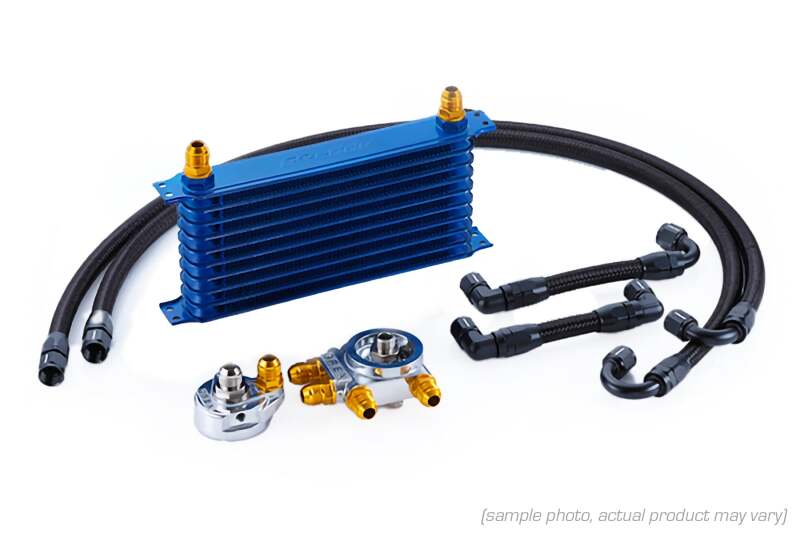GReddy Nissan Skyline GT-R (BCNR33) 10 Row Oil Cooler Kit - 12024420