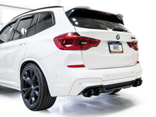 Load image into Gallery viewer, AWE Tuning 20-25 BMW X3 M/M Comp (F97) AWD SwitchPath Axle-Back Exhaust - Diamond Black Tips - 3025-43301