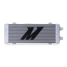 Load image into Gallery viewer, Mishimoto Universal Medium Bar and Plate Dual Pass Silver Oil Cooler - MMOC-DP-MSL