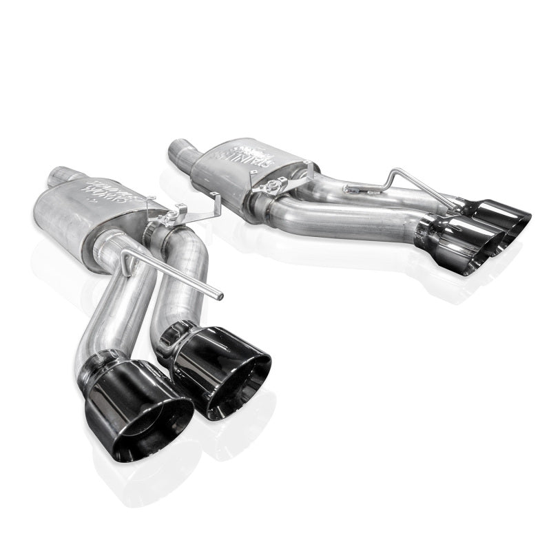 Stainless Works 22-25 Cadillac CT5-V Blackwing Axle Back Exhaust - Black Chrome Tips - CT5V22AB-BC