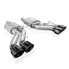 Load image into Gallery viewer, Stainless Works 22-25 Cadillac CT5-V Blackwing Axle Back Exhaust - Black Chrome Tips - CT5V22AB-BC