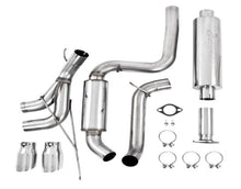 Load image into Gallery viewer, MBRP 13-14 Ford Focus ST 2.0L EcoBoost Dual Center Outlet T304 3in Cat Back - S4200304