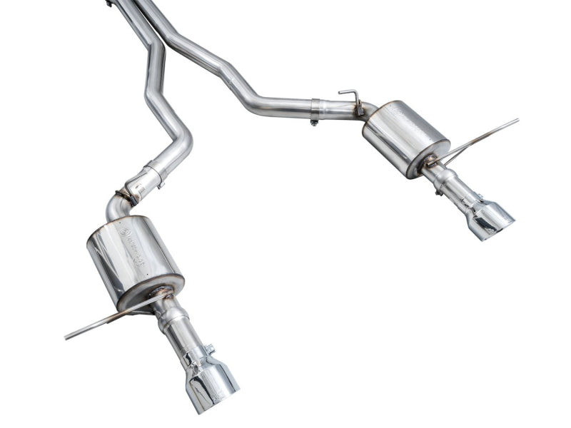 AWE Tuning 18-23 Dodge Durango SRT & Hellcat Touring Edition Exhaust - Chrome Silver Tips - 3015-32952