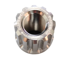 Load image into Gallery viewer, NRG 200 Series M12 X 1.5 Titanium Lug Nut Set - 21 Pc w/Lock Key Socket - Silver - LN-T200SL-21
