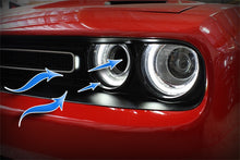 Load image into Gallery viewer, aFe Dynamic Air Scoop 2015 Dodge Challenger V6-3.6 / V8-5.7/6.4L HEMI - BLK - 54-72203-S