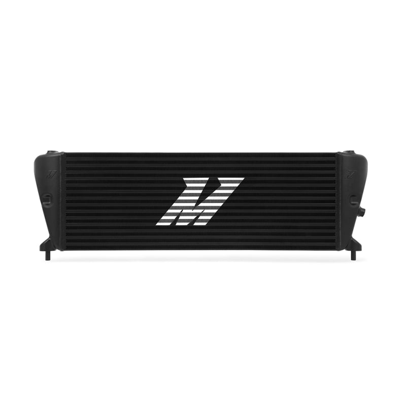 Mishimoto Ford Ranger 3.2L Diesel Intercooler Kit 2011+ Black w/ Polished Pipes - MMINT-RGR-11KBKP