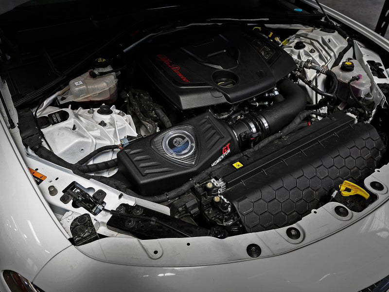 aFe Momentum GT Pro 5R Cold Air Intake System 2017 Alfa Romeo Giulia I4 2.0L (t) - 54-76902-1
