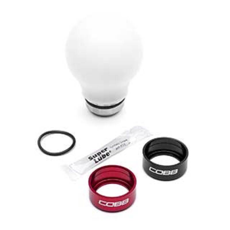 Cobb 2022+ Honda Civic Type R 6-Speed Short Weighted Cobb Knob - White - 2H2365-W