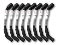 Load image into Gallery viewer, Kooks 10mm Spark Plug Wire - Grey w/Black Boots (Set of 8) - 750202