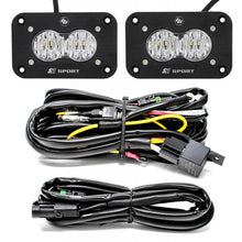 Load image into Gallery viewer, Baja Designs S2 Sport Flush Mount Wide Cornering Pattern LED Work Light Clear Lens Kit - 547807
