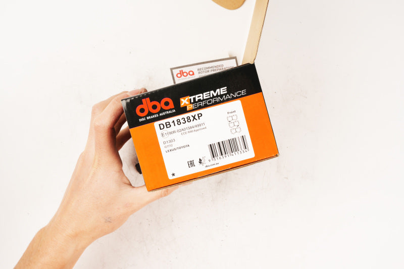 DBA 2015 Toyota Tundra XP650 Front Brake Pads - DB1838XP