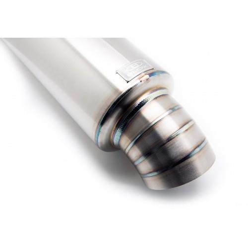 BLOX Racing 2.5 inch Universal Street Muffler - Turndown Tip - BXEX-00107