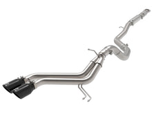 Load image into Gallery viewer, aFe Takeda 2-1/2in to 3in SS-304 Cat-Back Exhausts w/ Black Tip 13-17 Hyundai Veloster L4-1.6L - 49-37018-B
