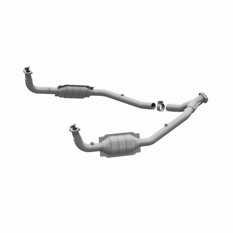 MagnaFlow DF Cat. Conv 97 Land Rover Defender 90 4.0L Y-Pipe Assy / 96-99 Discovery 4.0L Y-Pipe Assy - 93690