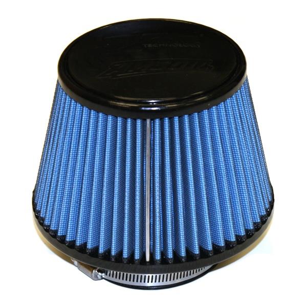 Injen AMSOIL Ea Nanofiber Dry Air Filter - 3.50 Filter 6 Base / 5 Tall / 5 Top - X-1015-BB