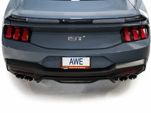Load image into Gallery viewer, AWE 2024 Ford Mustang GT Fastback S650 RWD Track Edition Cat-Back Exhaust w/ Quad Chrome Silver Tips - 3020-42650
