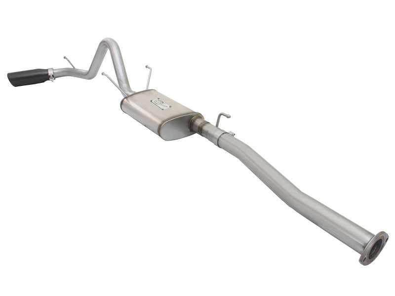 aFe MACH Force XP 2.5in Cat-Back Stainless Steel Exhaust System w/Black Tip Toyota Tacoma 13-14 2.7L - 49-46024-B
