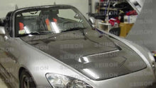 Load image into Gallery viewer, Seibon 00-10 Honda S2000 (AP1/2) VSII Carbon Fiber Hood - HD0005HDS2K-VSII