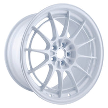 Load image into Gallery viewer, Enkei NT03+M 18x9.5 5x114.3 40mm Offset 72.6mm Bore Vanquish White Wheel (MOQ of 40) - 3658956540WP