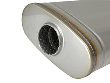 Load image into Gallery viewer, aFe MACH Force XP 304 Stainless Steel Muffler 2.5in Center/Offset 18in L x 9in W x 4in H - 49M30019