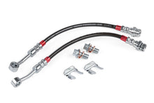 Load image into Gallery viewer, APR 17-20 Audi RS3/15-24 Volkswagen Golf R Braided Stainless Steel Brake Line Set - Rear - BRK00051