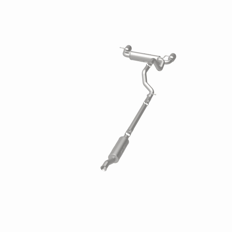 MagnaFlow 2018+ Jeep Wrangler 3.6L 409 SS Dual Split Rear Exit Polished Tips Cat-Back Exhaust - 19416