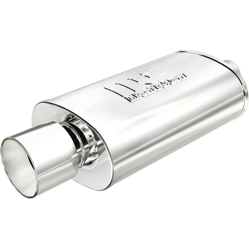 MagnaFlow Muffler W/Tip Mag SS 14X5X8 2.25/4. - 14832