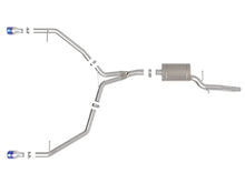 Load image into Gallery viewer, aFe MACH Force-Xp 13-16 Audi Allroad L4 SS Axle-Back Exhaust w/ Blue Flame Tips - 49-36437-L