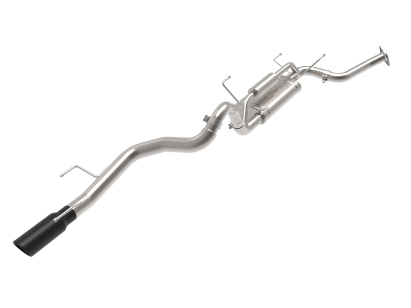 aFe 24-25 Toyota Land Cruiser 2-1/2in to 3in 304 SS Cat-Back Exhaust System w/ Black Tip - 49-36076-B