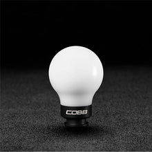 Load image into Gallery viewer, Cobb Subaru 5-Speed COBB Knob - White Knob w/ Stealth Black - 211350-W-BK