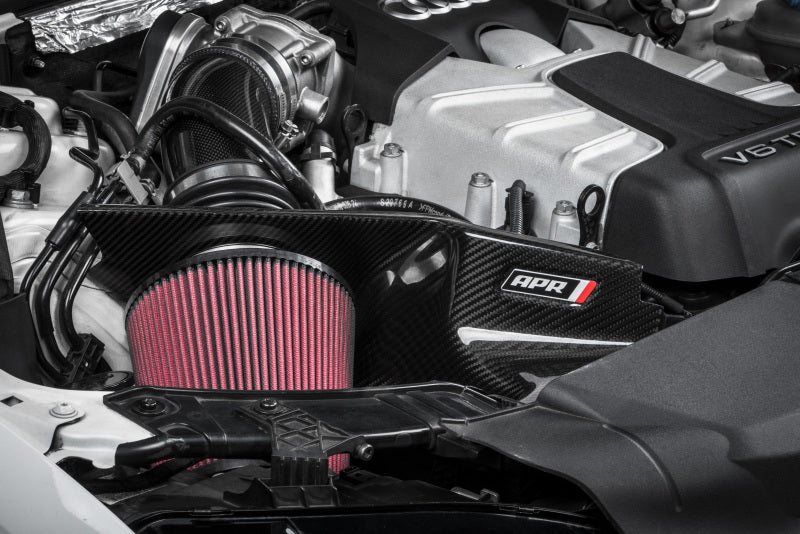 APR 10-16 Audi S4/S5/14-17 Audi Q5/SQ5 (B8) 3.0T Open Carbon Fiber Intake System - CI100037