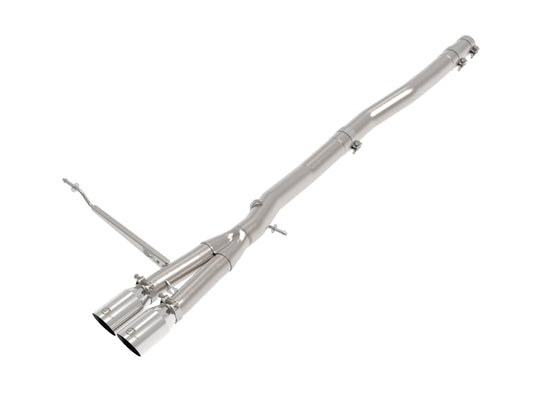 aFe 14-24 Mini Cooper S MACH Force-Xp 3in to 2-1/2in 304SS Cat-Back Exhaust w/ Polished Tip - 49-36354-P