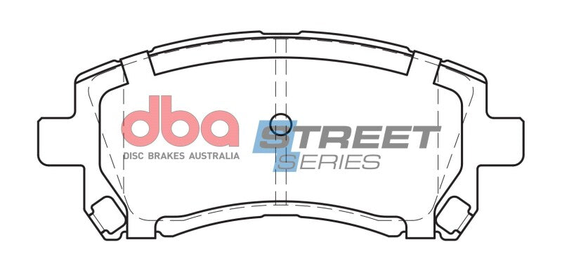 DBA 98-02 Subaru Forester Front Street Series Brake Pads - DB1342SS