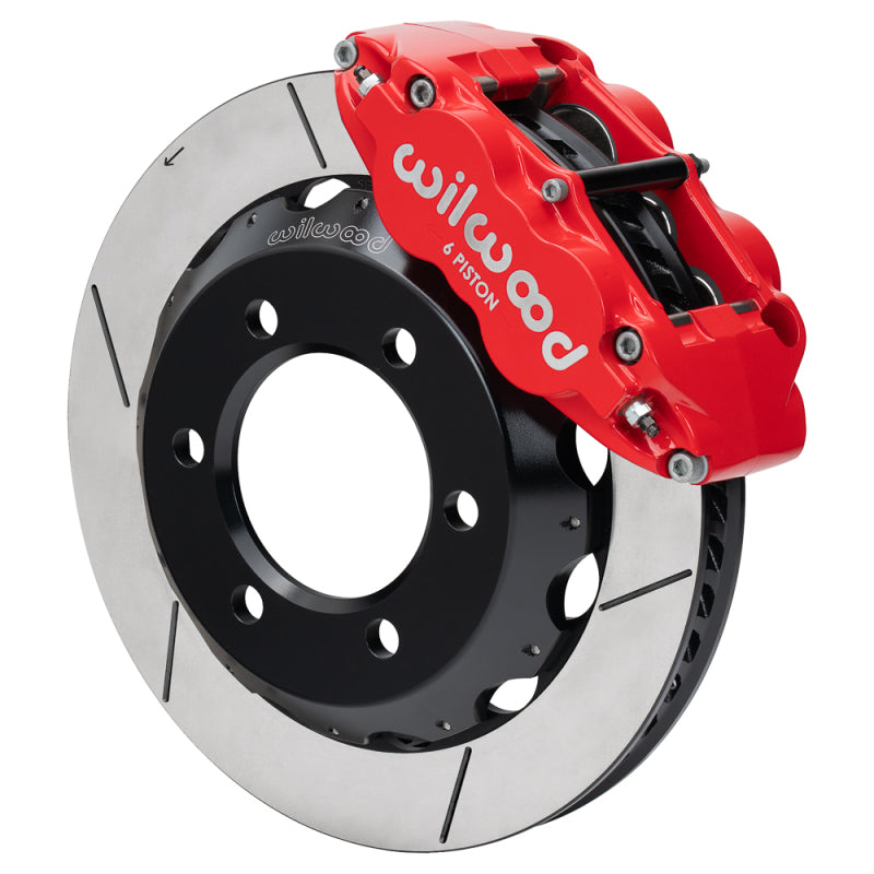 Wilwood kit front FNSL6R blazer 1971-91 12.88 rotor GT 6 lug red - 140-18155-R