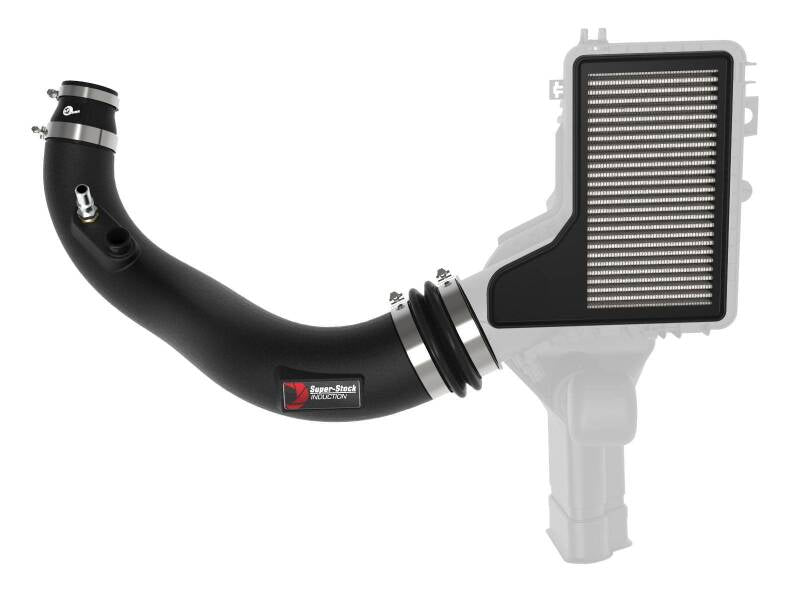 aFe Super Stock Induction System Pro Dry S Media 15-20 Ford Mustang L4-2.3L (t) - 55-10006D