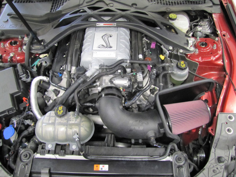 K&N 20-21 Ford Mustang GT500 5.2L V8 AirCharger Performance Intake - 63-2515